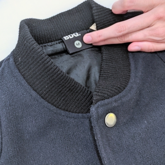 BDG navy blue bomber jacket - Picture 2 of 3